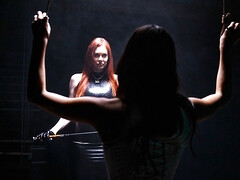 18, フェラチオ, 茶髪の, 女 人男 人, 熟年, 母, 馬乗り, 三人