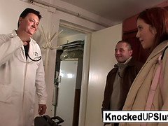 Arsch, Grosser schwanz, Blasen, Spermaladung, Hardcore, Schwanger, Muschi, Rotschopf
