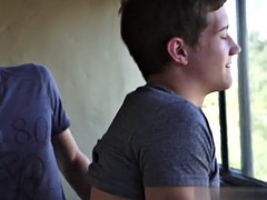hot twinks spanking and swallow