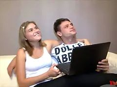 Enthousiasteling, Grote mammen, Vrouw, Kwartet, Hd, Naakt, Orgie, Tiener