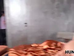 Mooi, Man die toekijkt, Tsjechisch, Vriendin, Hd, Natuurlijke tieten, Gezichtspunt, Tiener