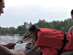 Tussi, Doppelpenetration, Im freien, Öffentlich, Flotter dreier