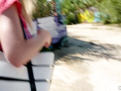 Enthousiasteling, Pijpbeurt, Lul, Rijpe lesbienne, Buiten, Klein, Doordringend, Tieten likken