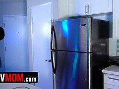デカパイ, フェラチオ, エロ熟女, イマラチオ, なめる, 淫乱熟女, オマンコ, 義母
