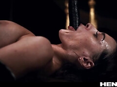 Bondage domination sadisme masochisme, Sucer une bite, Brunette brune, Queue, Fétiche, Hard, Interracial