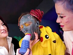 18, 指いじり, レズビアン, 下着, オマンコ, ストリッピング, ティーン, オッパイの