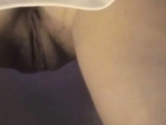 素人, アジア人, お尻, スカートのぞき