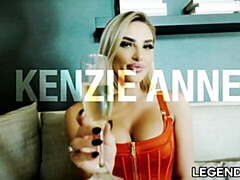 デカ尻, デカチン, デカパイ, ブロンド, フェラチオ, バック, 淫乱熟女