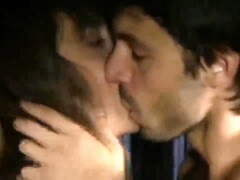 素人, ブロンド, 茶髪の, カップル, フランス人, Hd, キス, 公共