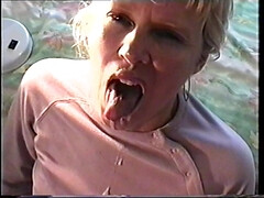 Leie, Arsch, Blondine, Spermaladung, Fetisch, Milf, Mutti, Titten