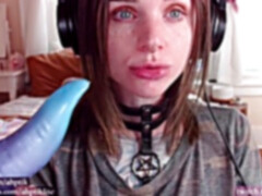 Live cam, eye contact blowjob, jasper