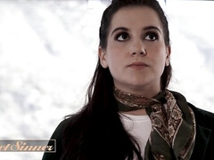 フェラチオ, 茶髪の, イマラチオ, バック, 毛深い, オマンコ, ティーン, オッパイの