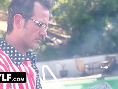 デカ尻, デカチン, デカパイ, フェラチオ, イく瞬間, なめる, オマンコ, 叫ぶ