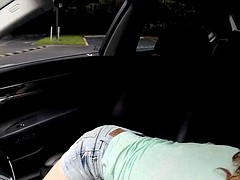 美女, 車, ハメ撮り, ティーン