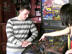 faggot first experience in the bar