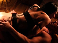 デカパイ, フェラチオ, 茶髪の, 中出し, Hd, 淫乱熟女, 剃毛, オッパイの