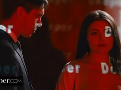 Анальный секс, Жопа, Брюнетки, Двойное проникновение, Ласковые ручки, Белье, Чулки, Молоденькие