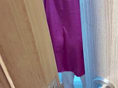 美女, 言葉責め, Hd, インドネシア人, 公共, シャワー, 驚き