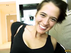 Grote lul, Pijpbeurt, Bruinharig, Hd, Klein, Ruw, Tiener, Tieten likken