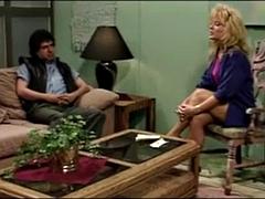 In den arsch, Grosser schwanz, Blondine, Blasen, Spermaladung, Hardcore, Milf, Vintage