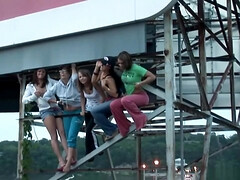 Amateur, Rubia, Morena, Clásico, Grupo, Hd, Al aire libre, Coño