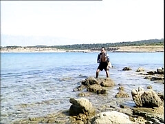 Leie, Tussi, Braunhaarige, Erotisch, Deutsch, Im freien, Retro, Vintage