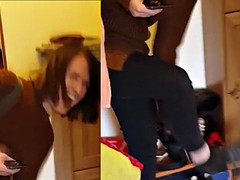 Amateur, Blonde, Bottes, Tir de sperme, Mignonne, Fétiche des pieds