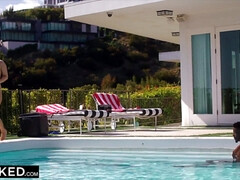 BLACKED Steamy Blond Secretly Fucks her Roommates BF - Bailey brooke