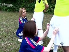 Asiatisch, Grosse titten, Besamung, Gruppe, Handjob, Lecken, Orgie, Muschi