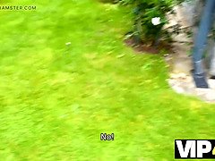 美人, チェコ, ヨーロピアン, アウトドア, ハメ撮り, オマンコ, 剃毛, オッパイの