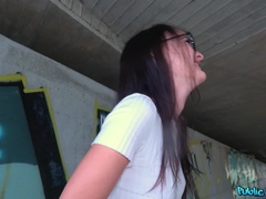 Enthousiasteling, Pijpbeurt, Bedriegen, Stel, Hondjeshouding, Buiten, Gezichtspunt, Openbaar