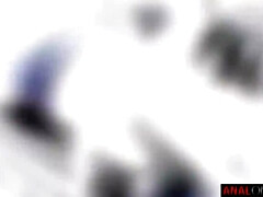 アスtoマウス, 黒人, 茶髪の, イく瞬間, バック, 目瞪口呆, ガリガリ, オッパイの
