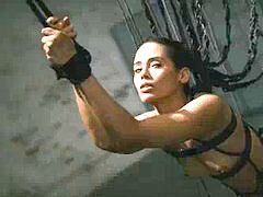 Минет, Бондаж, Брюнетки, Сперма на лице, Затыкание рта, Лизание жопы, Порка