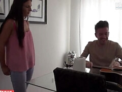 Sophie Garcia Fucks Luke Hotrod Hard - Big Tits, Cumshot & Intense Doggy Style