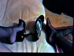 Enthousiasteling, Grote lul, Travestiet, Sperma shot, Fetisj, Masturbatie, Panty, Shemale