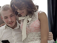 お尻, バック, 手コキする, キス, なめる, オマンコ, ガリガリ, タトゥー