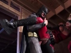 Harley Quinn fucked by Batman in a porn parody