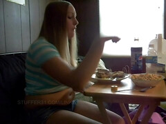 Amateur, Nana, Belle grosse femme bgf, Blonde, Rondelette, Grosse, Fétiche, Fait maison