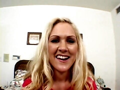 18, アメリカ人, アナル, お尻, ブロンド, 口内発射, チン, 異人種間