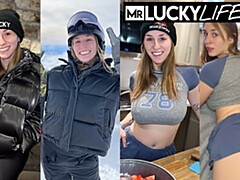 Anal, Gros cul, Gros seins, Blonde, Sucer une bite, Hd, Lingerie, Suçant