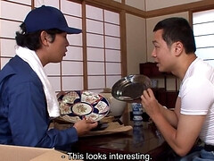 Aziatisch, Lieveling, Grote lul, Pijpbeurt, Bruinharig, Handbeurt, Likken, Orgasme