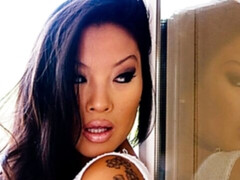 素人, アジア人, デカ尻, デカチン, フェラチオ, バック, オナニー, 淫乱熟女