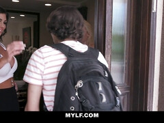 Brunette brune, Queue, Hard, Hd, Femme au foyer, Maman, Nénés, Épouse