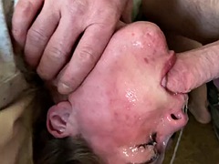 Throat finisher for an extremely sloppy deep throat