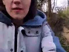 Enthousiasteling, Bruinharig, Fetisj, Moeder die ik wil neuken, Buiten, Openbaar, Mager, Alleen