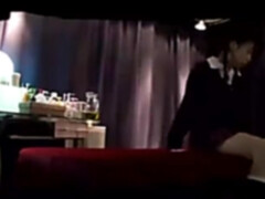 Masseur Gives Japanese Asian Girl Sex Massage Room