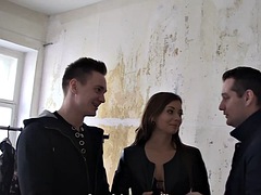 Leie, In den arsch, Blasen, Doppelpenetration, Deutsch, Milf, Schlampe, Flotter dreier