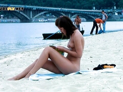 18 jahre, Leie, Tussi, Strand, Süss, Nudist, Öffentlich, Jungendliche (18+)