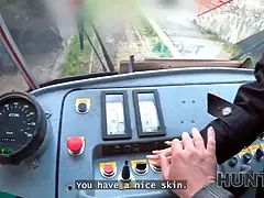 Gehörnter ehemann, Süss, Tschechisch, Hd, Natürlichen titten, Pov, Muschi, Realität