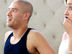 Stellung 69, Leie, Blondine, Hundestellung, Lecken, Natürlichen titten, Jungendliche (18+), Flotter dreier